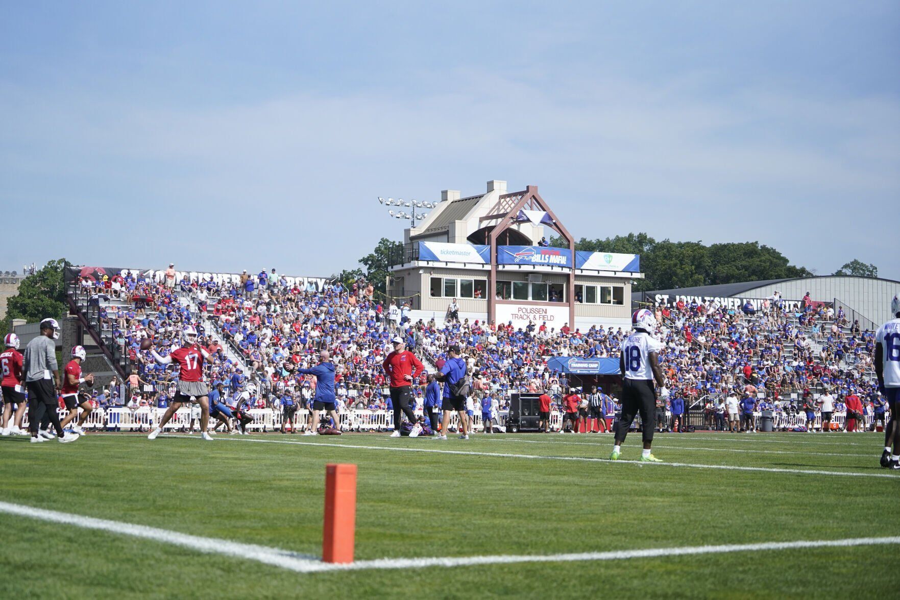 Day Two of Buffalo Bills Training Camp